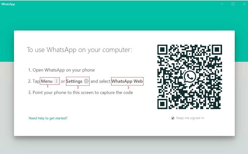 whatsapp web scan download for pc