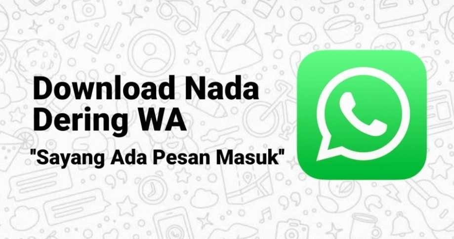 Aplikasi Pengubah Nada Dering WhatsApp