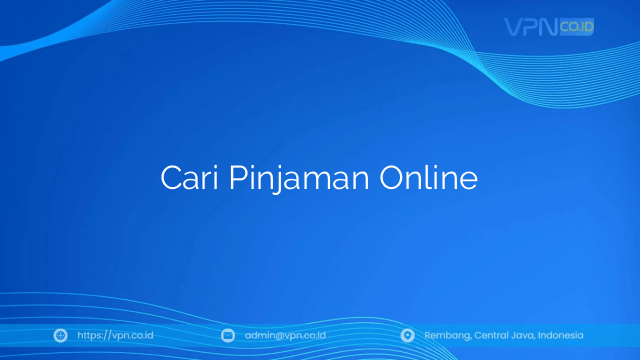 Cari Pinjaman Online