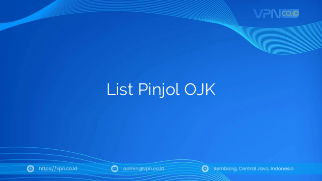 List Pinjol OJK