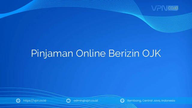 Pinjaman Online Berizin OJK