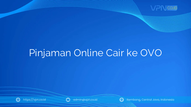 Pinjaman Online Cair ke OVO