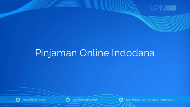 Pinjaman Online Indodana