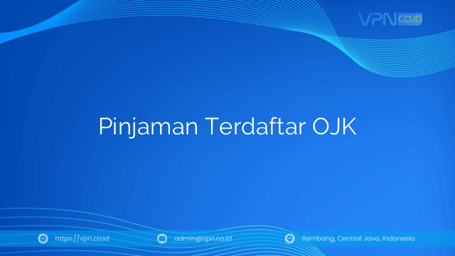 Pinjaman Terdaftar OJK