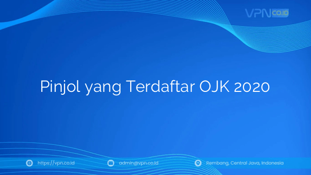Pinjol yang Terdaftar OJK 2020