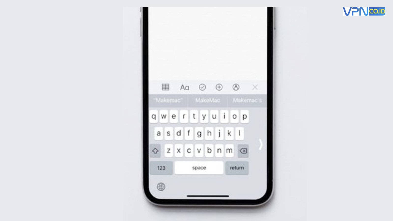 aplikasi keyboard iphone